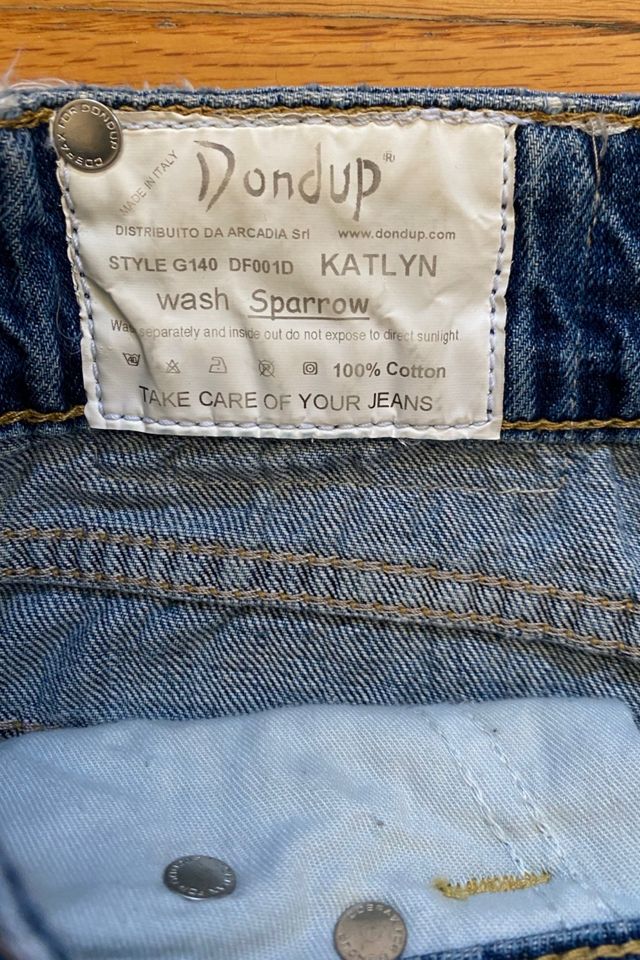 Vintage Y2K Denim Micro Mini Skirt Selected By Ritual Vintage #3