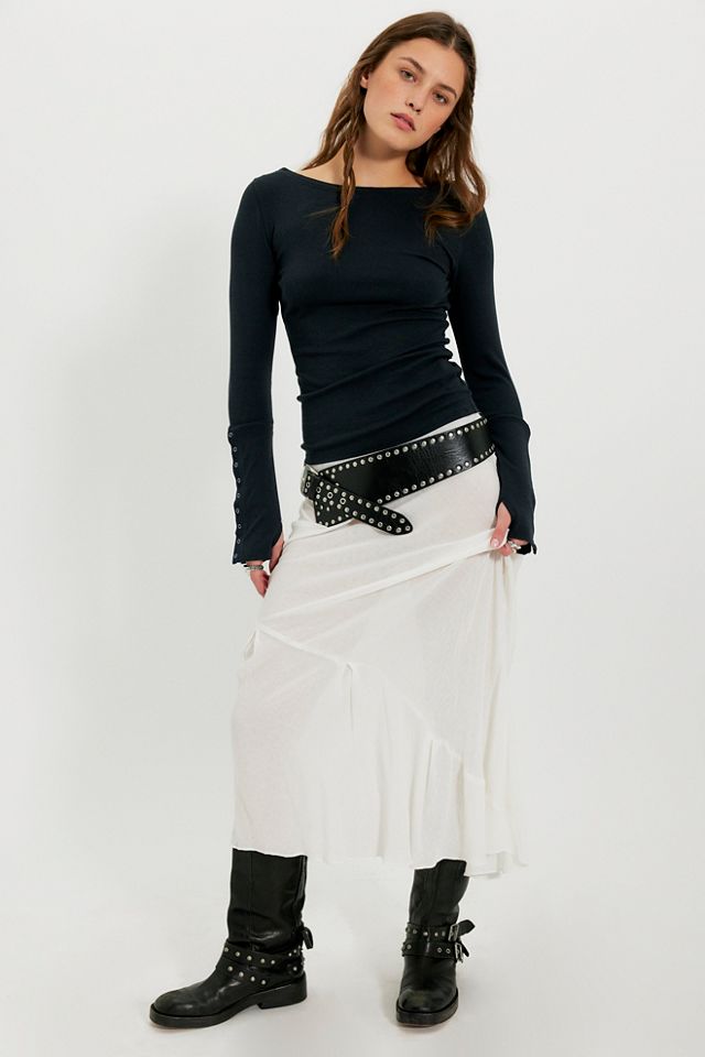 Simply Billie Hardware Long Sleeve Top #2