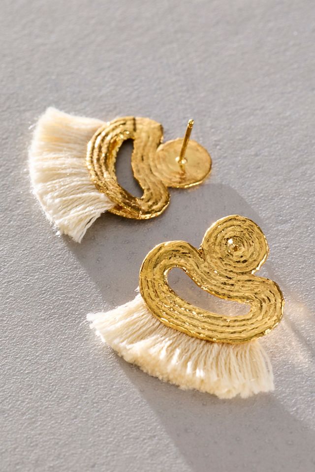 Boucles d'oreilles à pompons Sonia COG #1