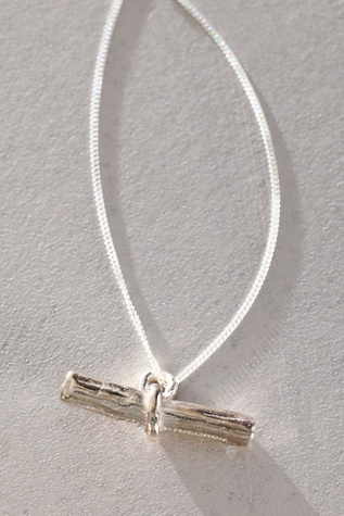By Georgia Silver Toggle Necklace