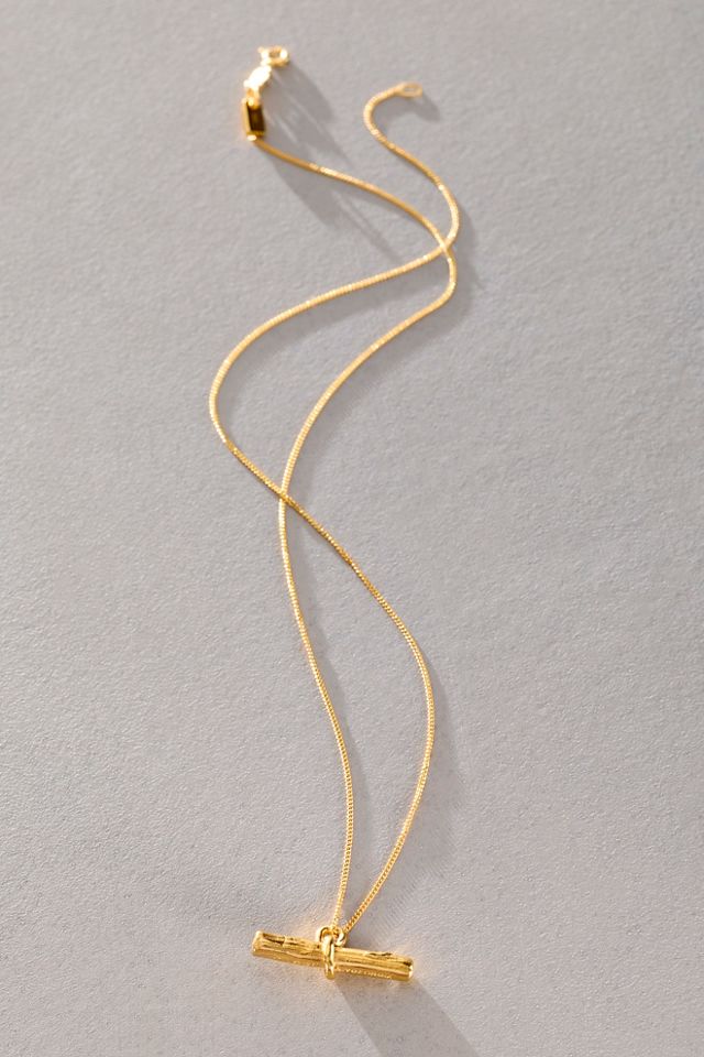 By Georgia Gold Toggle Necklace #1