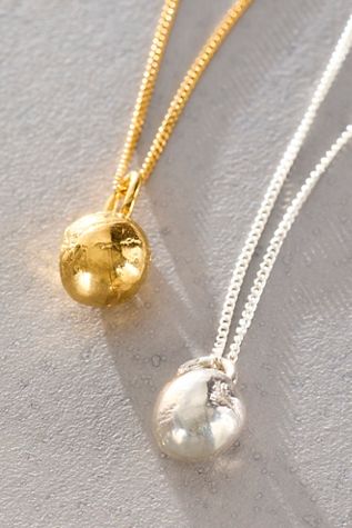 By Georgia Silver Rufus Necklace
