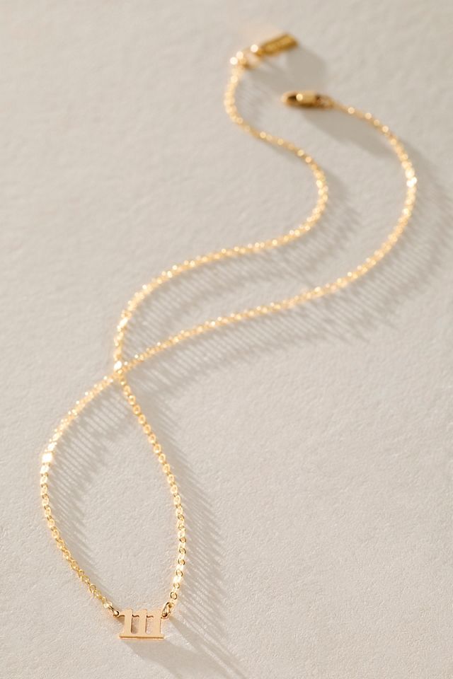 Set & Stones Angel Number Necklace #1
