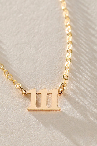 Женские колье Set & Stones Angel Number — фото 3
