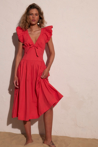 open lace back dress Corrine Long Sleeve, Plunge Neck, Cut Out Dress main image 0