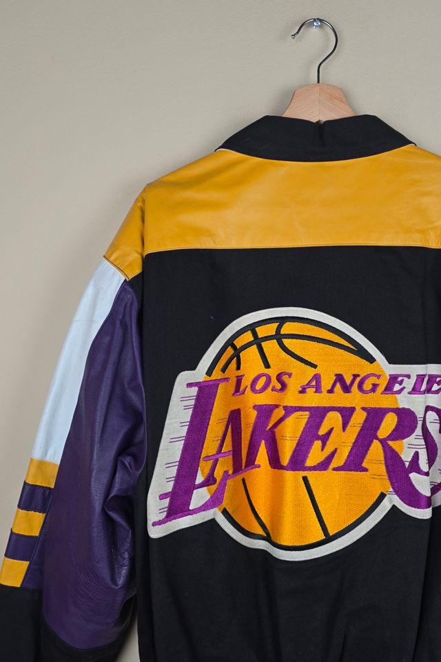 Vintage Jeff Hamilton Los Angeles Lakers Jacket Selected by The Igala NYC #1