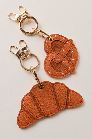 Sonix Airtag Keychain at Free People in Tan