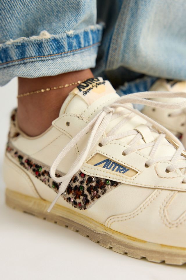Autry Windspin Low-Top Animal Sneakers #1