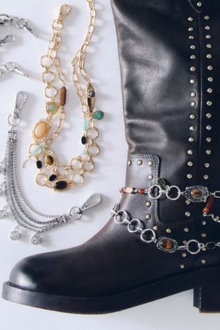 Collected Boot Harness at Free People in Silver