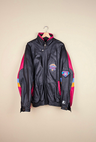 Vintage 1995 Superbowl Championships NFL Leather Jacket Selected by The Igala NYC
