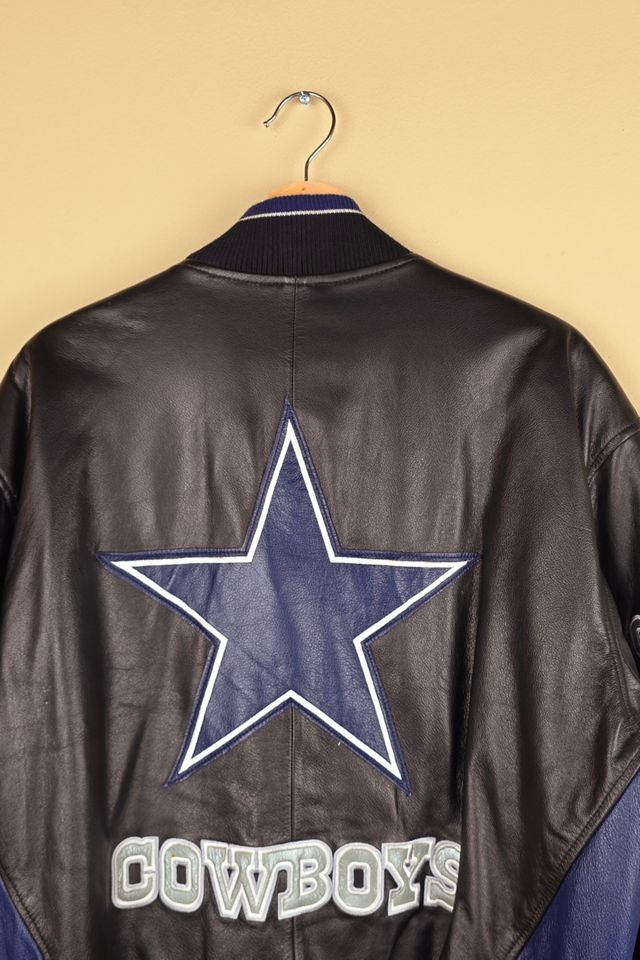 Vintage 90s Era Dallas Cowboys NFL Leather Jacket Selected by The Igala NYC #3