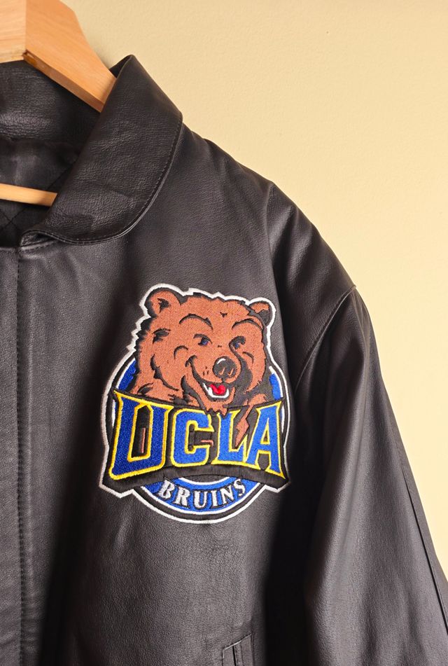 Vintage UCLA Bruins Leather Jacket Selected by The Igala NYC #2