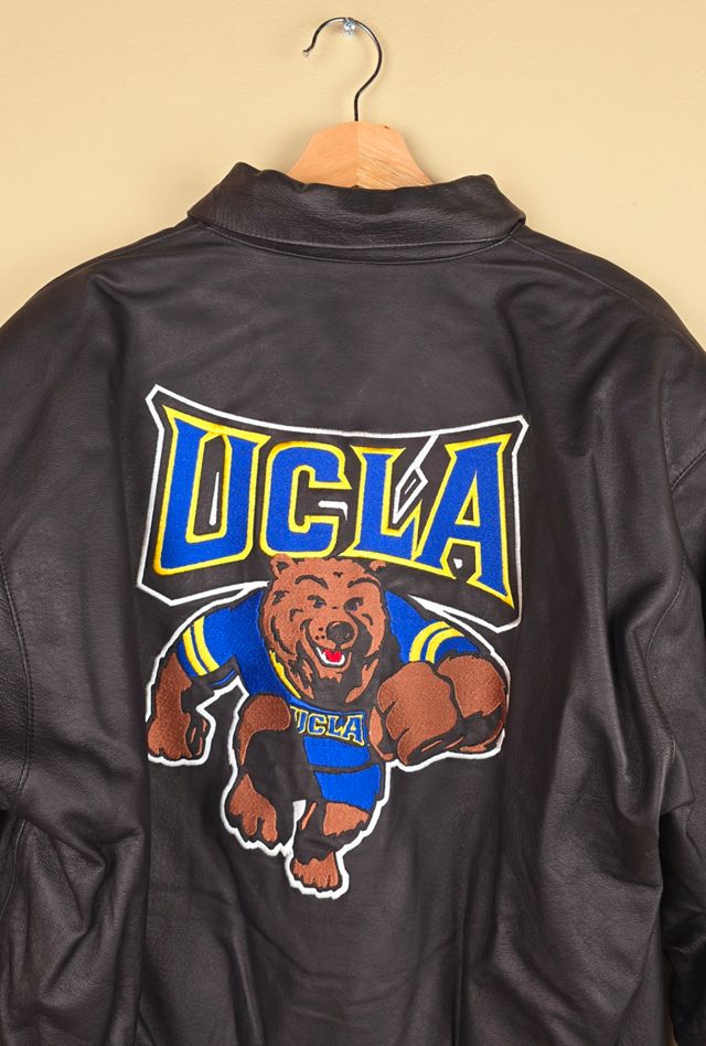 Vintage UCLA Bruins Leather Jacket Selected by The Igala NYC #3