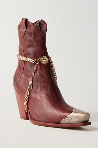 Western Boot Harness at Free People in Gold