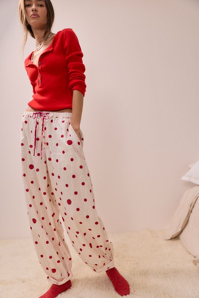 Pantalon de pyjama à cordon On Repeat #1