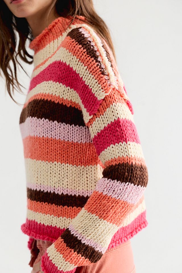 Opal Rollneck Knit Stripe Sweater #3