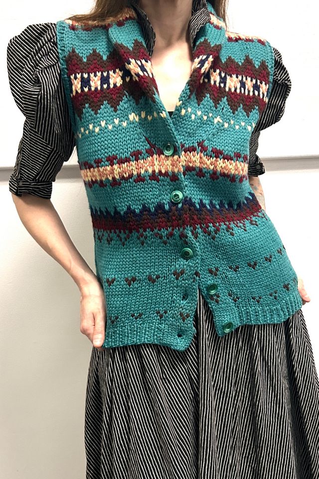 Sleeveless Wool Cardigan Selected by Cannonball and Tilly #1