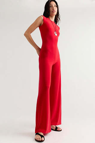 Norma Kamali Sleeveless Jumpsuit