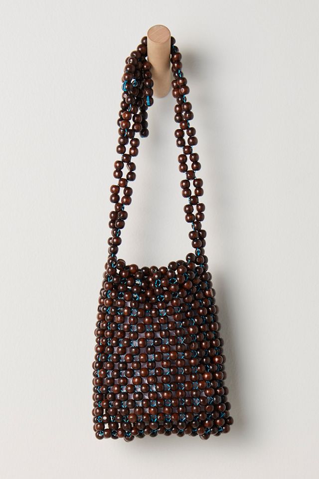 Reynaldo Wood Bead Bag #4