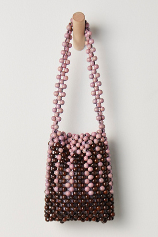 Женская сумка Levens Bags Rita Bead, цвет: Клубничный латте — фото 2