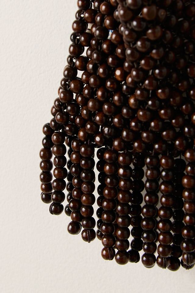 Lucy Fringed Bead Bag #4