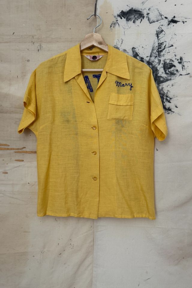 GOOD DAYS Vintage 1950s Ota's Market Bowling Shirt #3