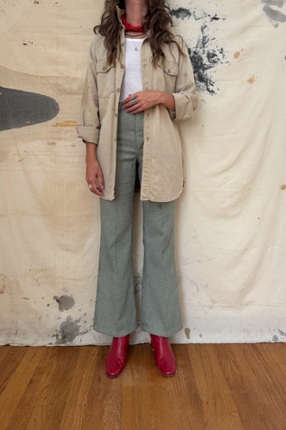 GOOD DAYS Vintage 1950s Khaki Buttondown