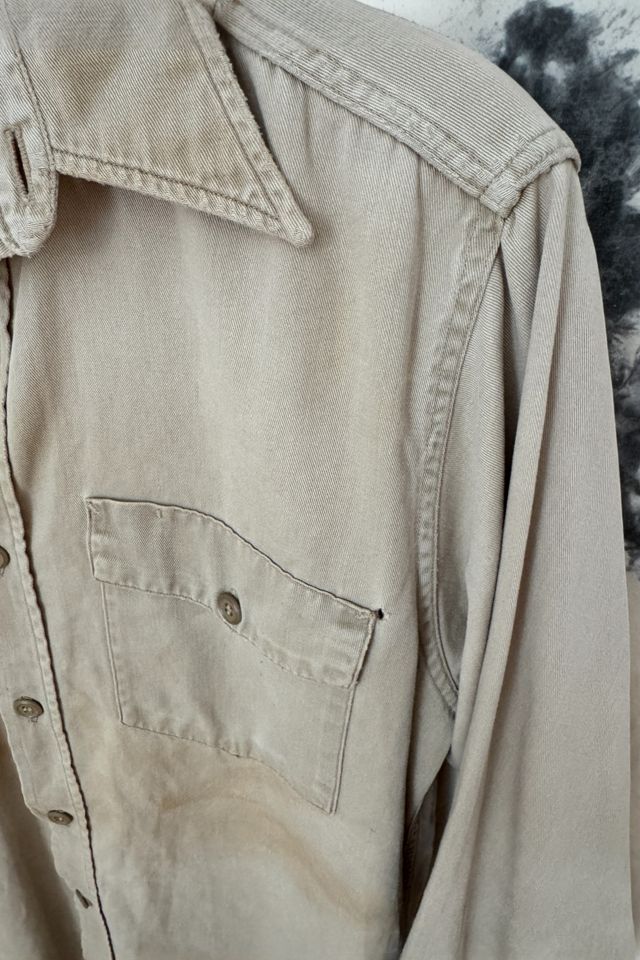 GOOD DAYS Vintage 1950s Khaki Buttondown #3
