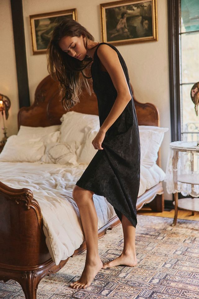 Me & You Satin Midi Slip Dress #2
