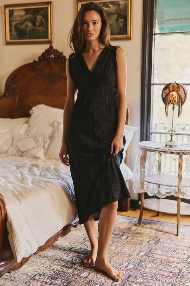 Me & You Satin Midi Slip Dress #3