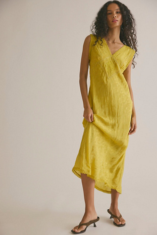Robe combinaison midi en satin Me & You