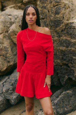 free people drop waist dresses Izi Drop-Waist Scoop Neck Mini Sundress by free-est at in Green, Size: L Forever romantic from our free FREE PEOPLE Free-Est - Essential