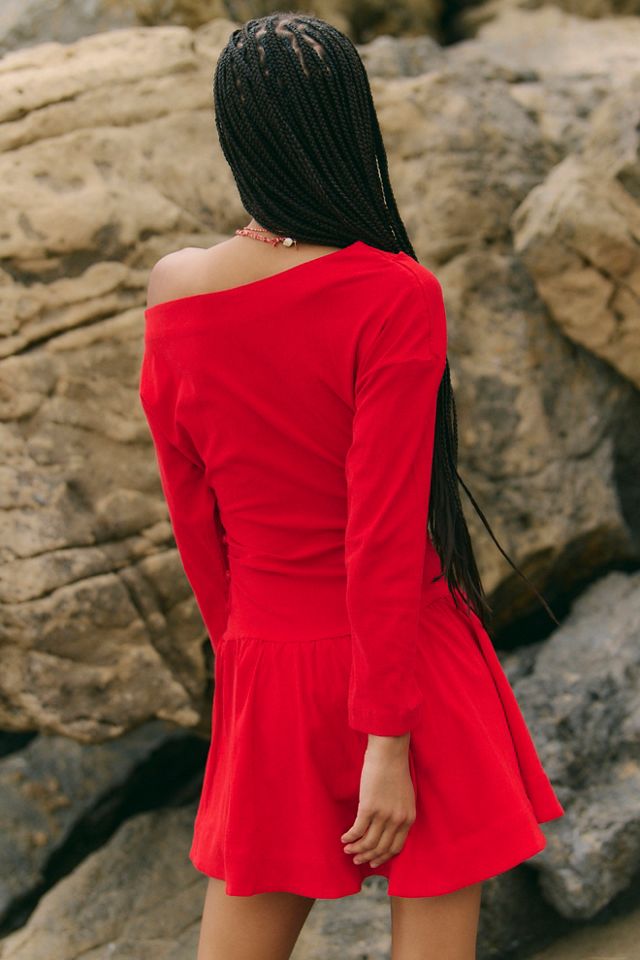 Junie Drop-Waist Mini Dress #1