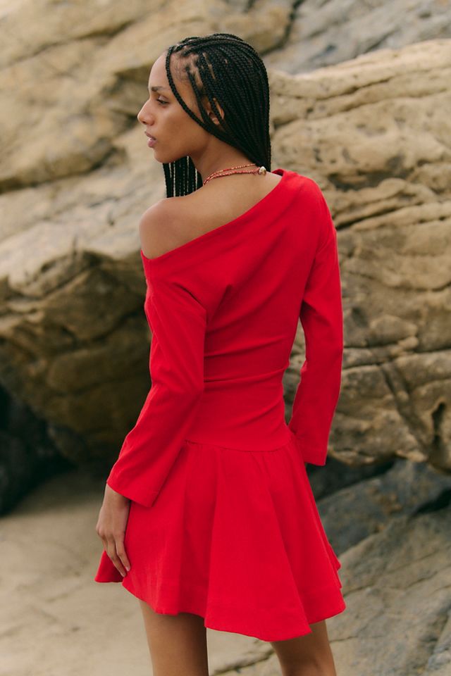 Junie Drop-Waist Mini Dress #2