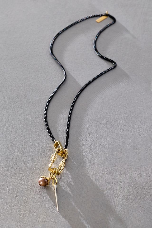 K/ller Alata Box Lock Chain Necklace #1