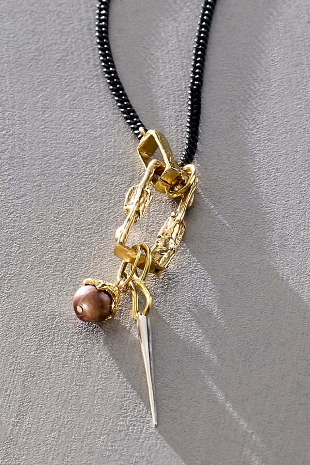 K/ller Alata Box Lock Chain Necklace #2