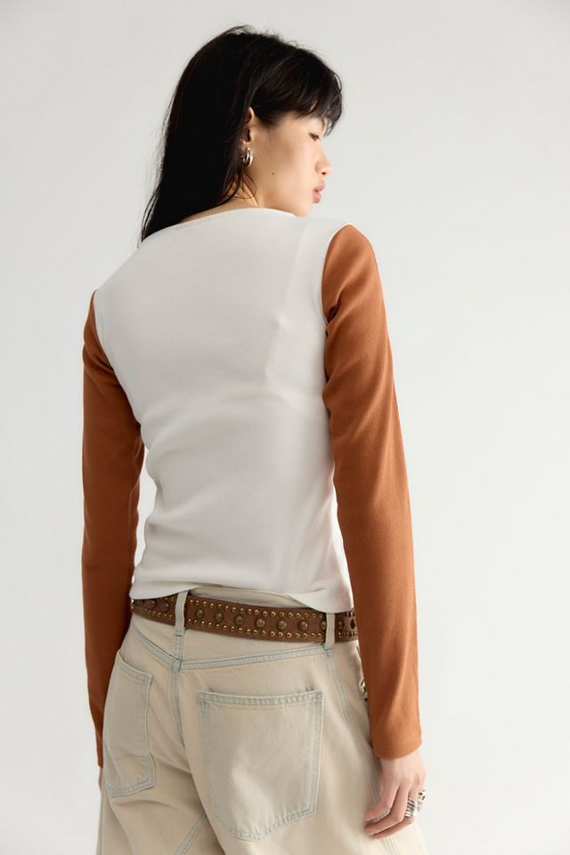 Sunday Market Folklorian Twist Long Sleeve Top #1