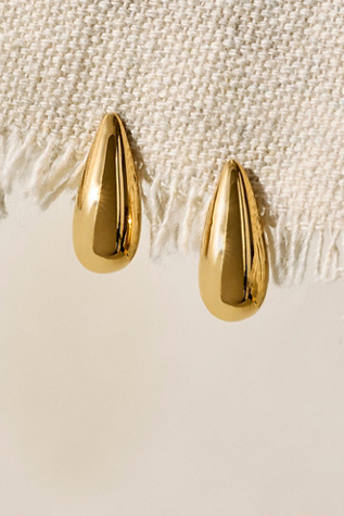 PDPaola Large Sugar Earrings at Free People in Gold