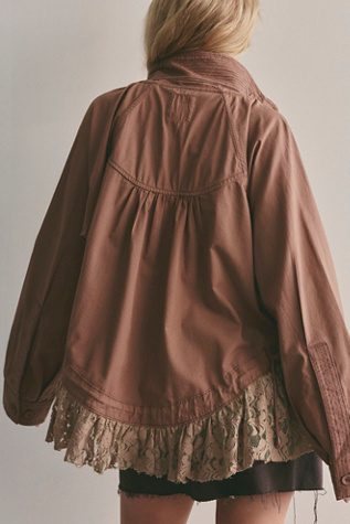 We The Free Outset Jacket at Free People in Brownie, Size: XS