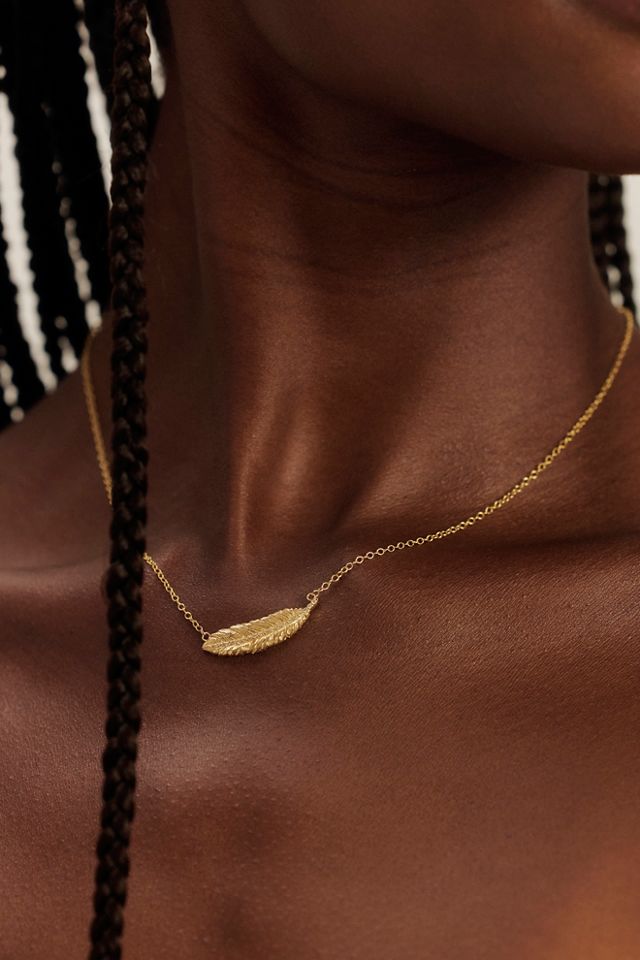 Elisabeth Bell Feather Necklace #3