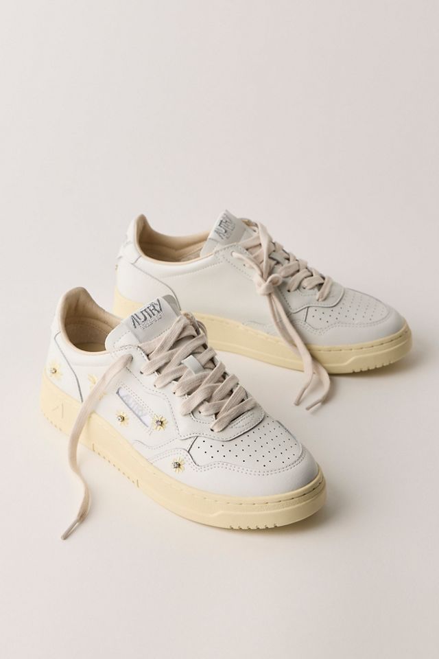 Autry Medalist Low-Top Floral Sneakers | Free People