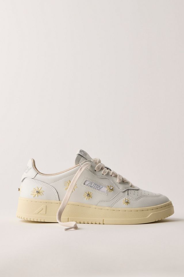Autry Medalist Low-Top Floral Sneakers #2