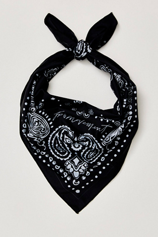 Женские аксессуары FP Movement Break A Sweat Bandana, цвет: Чёрный — фото 3