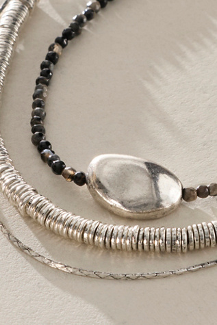 Wes Semiprecious Layer Necklace