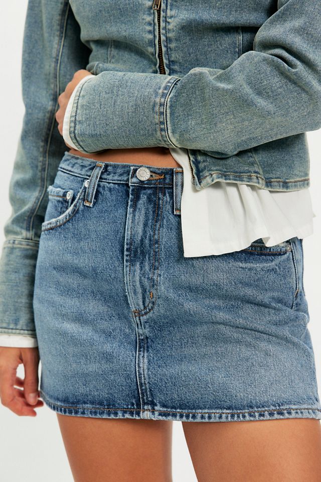 AGOLDE Keira Denim Mini Skirt #2