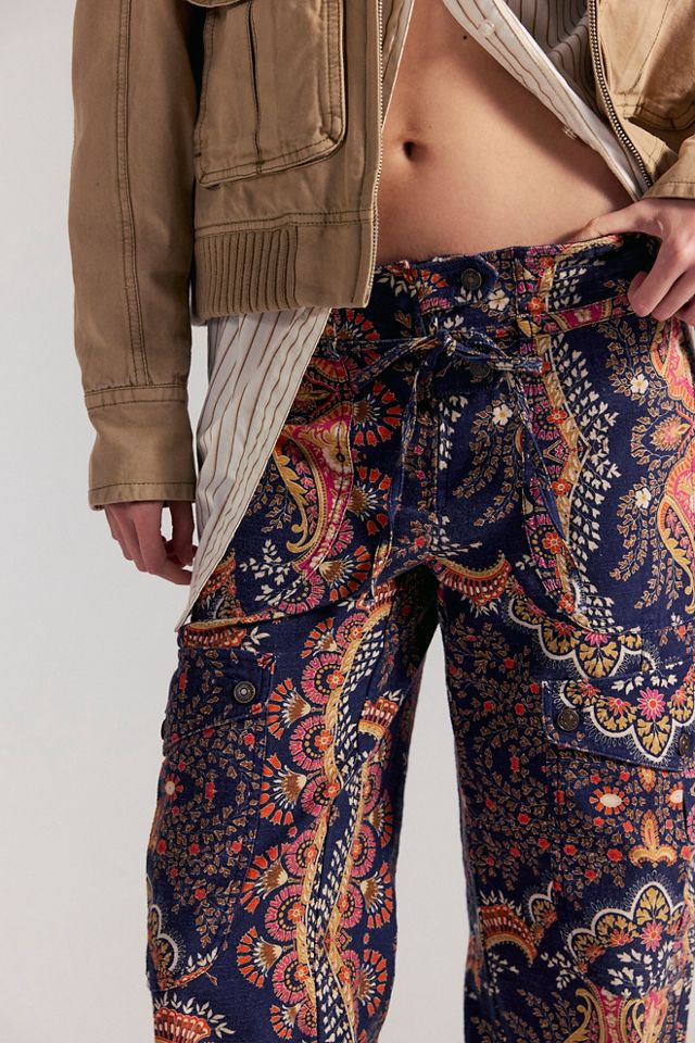 Pantalon cargo imprimé à enfiler Park Ave We The Free #4
