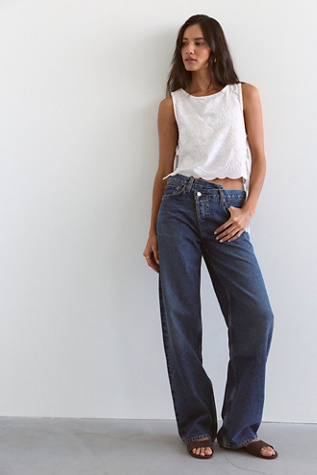 AGOLDE Arc Criss Cross Jeans