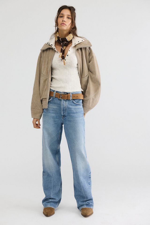 AGOLDE Long Arc Jeans #1