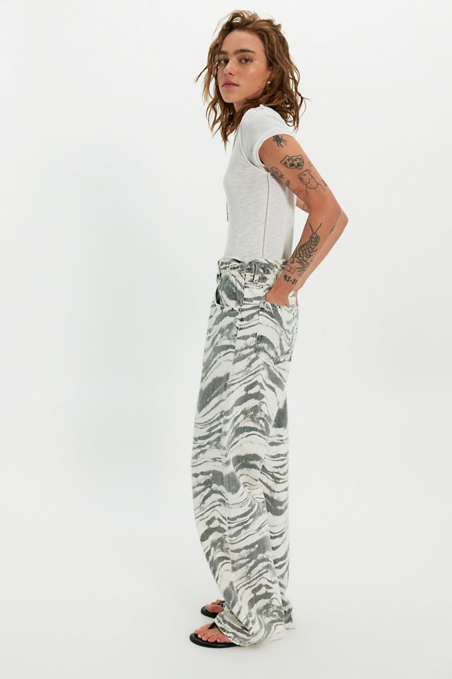 AGOLDE Lyonne Printed Jeans #2