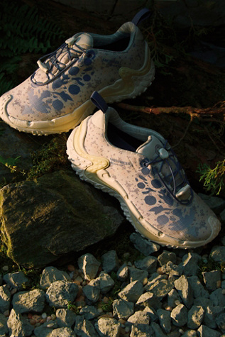 Женские кроссовки Merrell x FP Movement Cham Storm GORE-TEX® Sneakers, цвет: Меловой / Индиго — фото 3